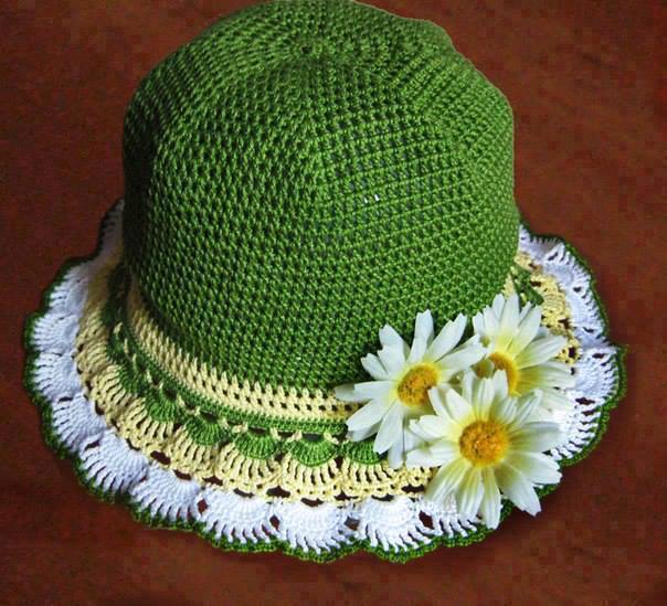 yeşil şapka