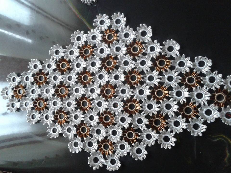 baklava dilimli sehpa örtüsü dantel modelleri Örgü