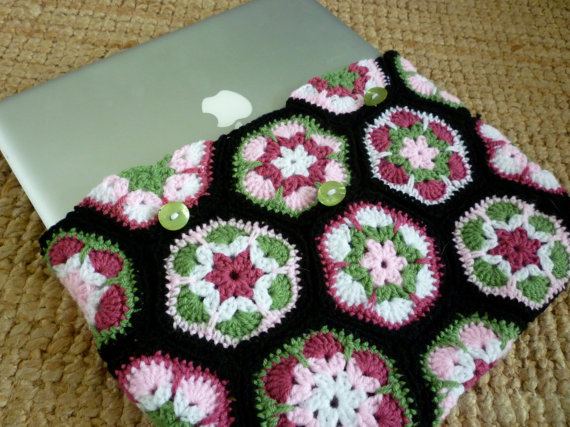 Örgü Laptop Çantaları