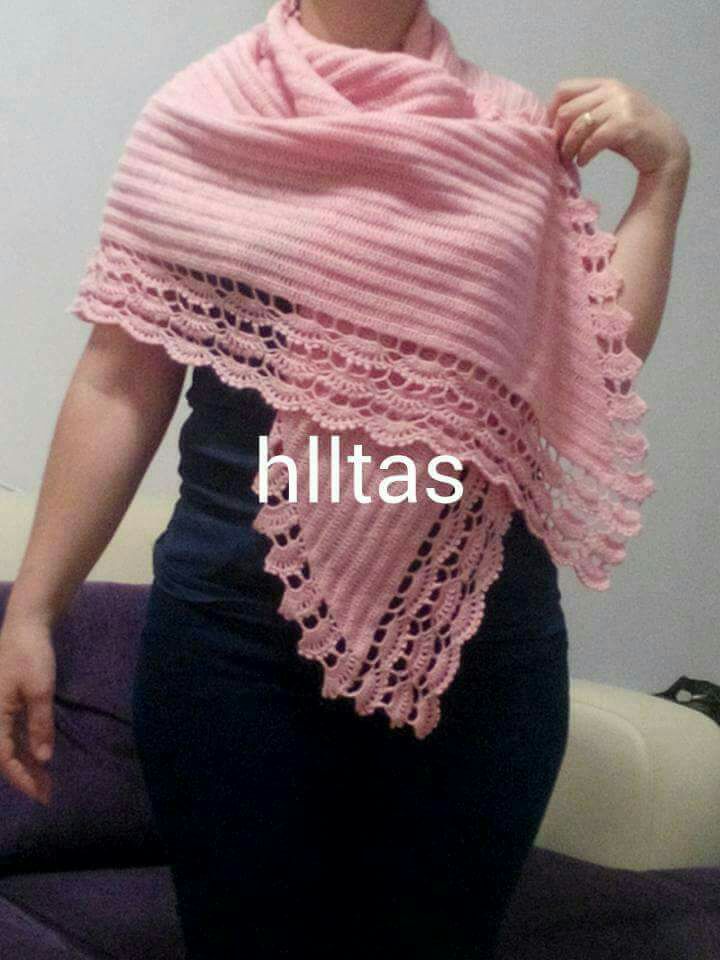 Tığ İşi Şal Yapımı