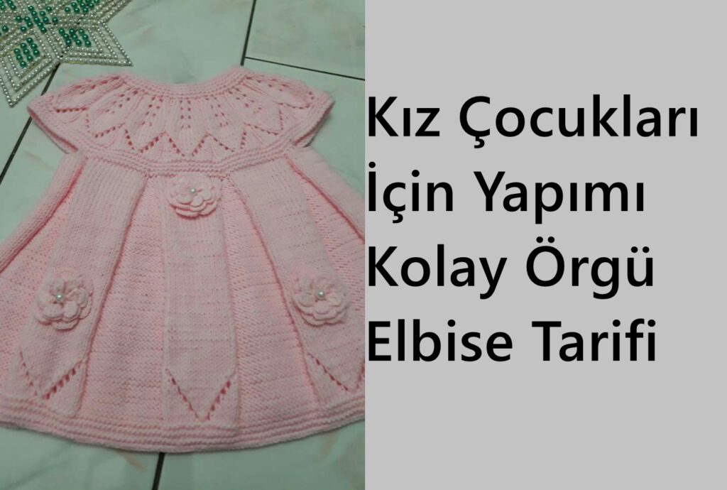 Yakadan başlama yaprak desenli elbise yapımı.