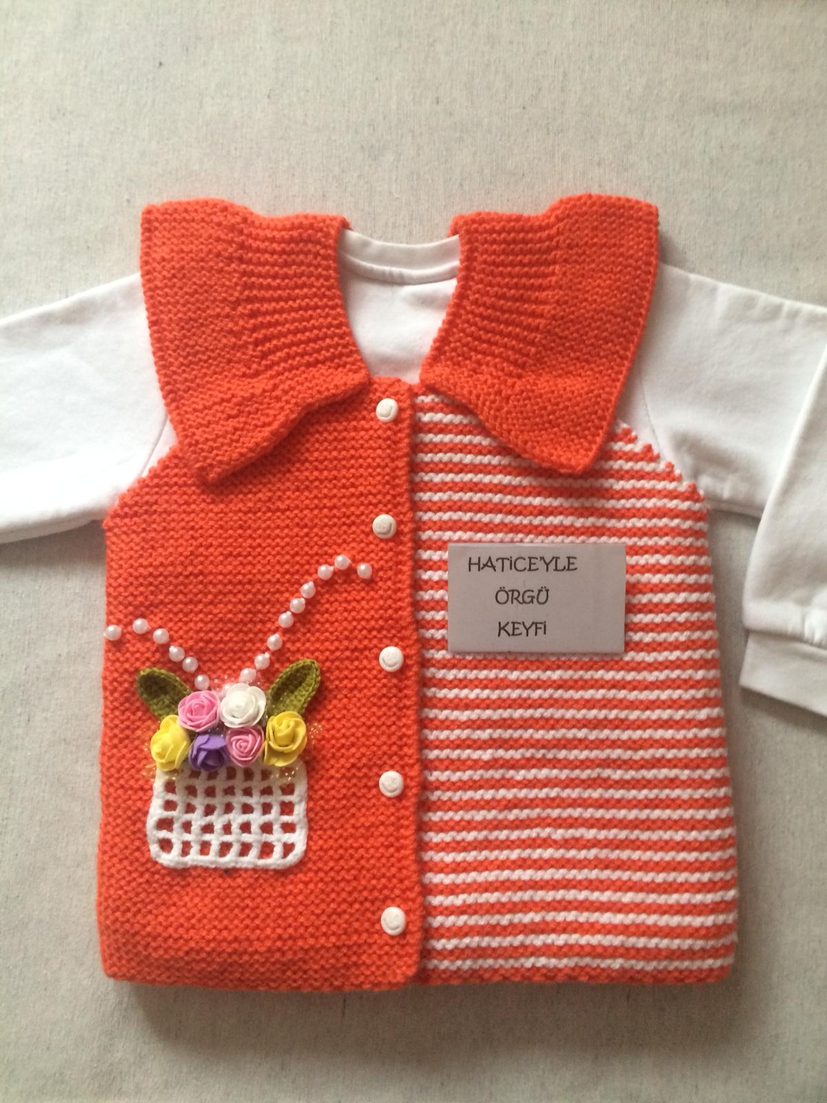 Süslü Şirine Yelek Yapımı. 3 .4 Yaş. Örgü Dantel ve El Süslü Şirine Yelek Yapımı. 3 .4 Yaş. Örgü Dantel ve El