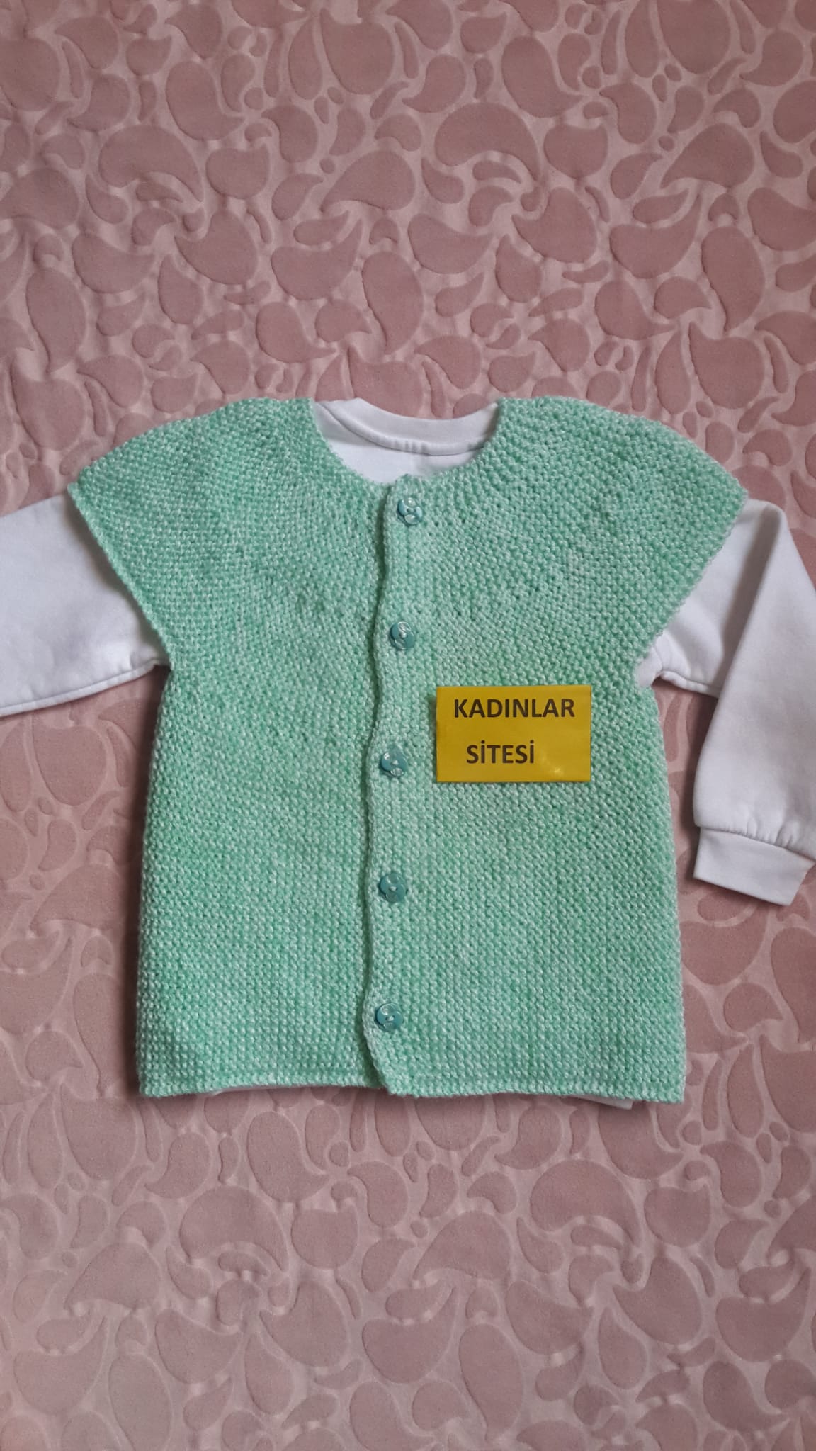 Yan Olarak Örülen Kolay Çocuk Yeleği Tarifi. 3 4 Yaş